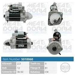Meat & Doria Starter 5010060 Für Iveco Lancia Citroën/Peugeot