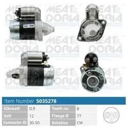 Meat & Doria Starter 5035278 Für Kia Mitsubishi