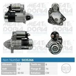 Meat & Doria Starter 5035266 Für Mazda Mitsubishi