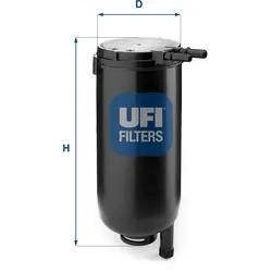 Ufi Kraftstofffilter 3107100 Filtereinsatz 233Mm Für Iveco