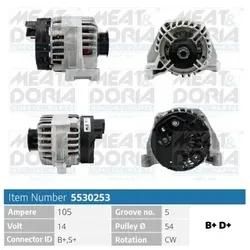 Meat & Doria Generator 5530253 Für Ford Lancia