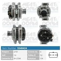 Meat & Doria Generator 5540424 Für Lancia Chrysler Jeep