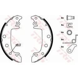 Trw Bremsbackensatz Gs8315 Für Talbot Peugeot Dacia Renault Aro