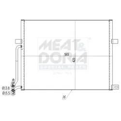 Meat & Doria Kondensator, Klimaanlage 991242 Für Bmw