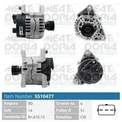 Meat & Doria Generator 5510477 Für Bmw