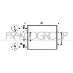 Prasco Kondensator, Klimaanlage Ds952c003 Für Nissan