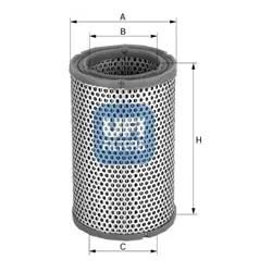 Ufi Luftfilter 2770800 Filtereinsatz 76Mm Für Fiat Gm Ferrari Talbot