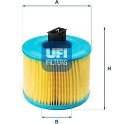 Ufi Luftfilter 2763600 Filtereinsatz 173Mm Für Bmw