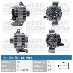 Meat & Doria Generator 5514094 Für Ford