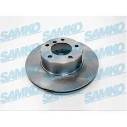 SAMKO Bremsscheibe b2441v belüftet 296mm 22mm für BMW