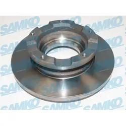 SAMKO Bremsscheibe f1020pa voll 280mm 16mm für Ford