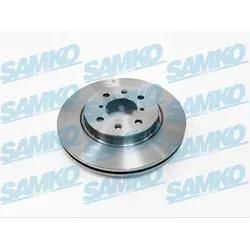 SAMKO Bremsscheibe s5006v belüftet 256mm 22mm für Suzuki