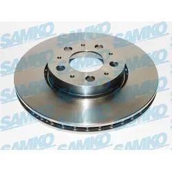 SAMKO Bremsscheibe v1484v belüftet 286mm 26mm für Volvo