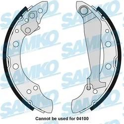 SAMKO Bremsbackensatz 85730 für Audi Skoda VW CHERY