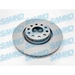 SAMKO Bremsscheibe v2003vr belüftet 312mm 25mm für VW Audi (FAW)