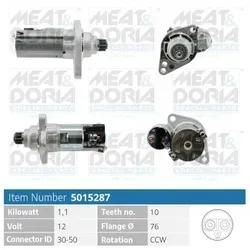 Meat & Doria Starter 5015287 Für Vw Vag