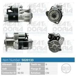 Meat & Doria Starter 5020133 Für Opel Nissan Renault