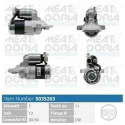 Meat & Doria Starter 5035263 Für Mitsubishi Mazda