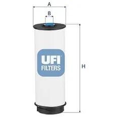 Ufi Kraftstofffilter 2608002 Filtereinsatz 199Mm Für Iveco