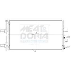 Meat & Doria Kondensator, Klimaanlage 991299 Für Bmw