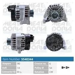 Meat & Doria Generator 5540344 Für Ford Lancia