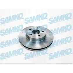 SAMKO Bremsscheibe t2075v belüftet 255mm 22mm für TOYOTA