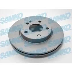 SAMKO Bremsscheibe m2016vr belüftet 276mm 22mm für Mercedes