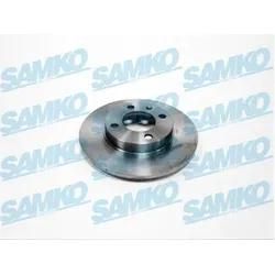 SAMKO Bremsscheibe v2301p voll 239mm 10mm für MAN VW