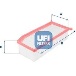 Ufi Luftfilter 3054700 Filtereinsatz 63Mm Für Renault