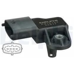 Delphi Sensor, Ladedruck Ps10144 Für Gm Saab Abarth Iveco Alfa Romeo Fiat