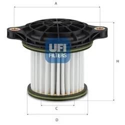 Ufi Filter, Arbeitshydraulik 25Tg100 Für Daf Volvo Iveco Mercedes Renault Trucks Man