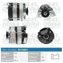 Meat & Doria Generator 5515891 Für Citroën/Peugeot Citroën