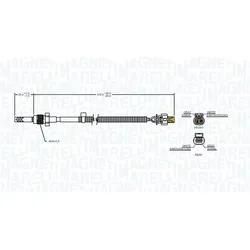 Magneti Marelli Sensor, Abgastemperatur 172000199010 Für Mercedes
