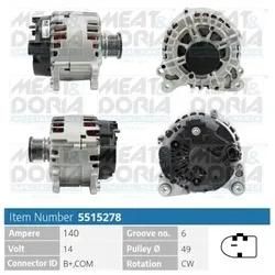 Meat & Doria Generator 5515278 Für Mercedes Vag