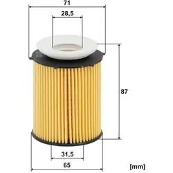 Filtron Ölfilter Oe695 Filtereinsatz 87Mm Für Mercedes Nissan