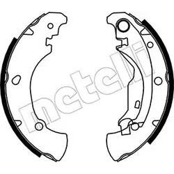Metelli Bremsbackensatz 530076 Für Fiat