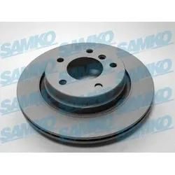 SAMKO Bremsscheibe b2547vr belüftet 294mm 19mm für BMW