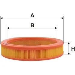 Filtron Luftfilter Ar232 Filtereinsatz 48Mm Für Fiat Ford General Motors