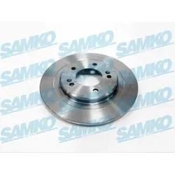 SAMKO Bremsscheibe h2038p voll 284mm 10mm für KIA