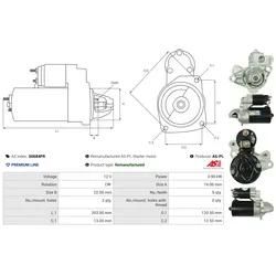 As-Pl Starter S0684pr Für Rover Bmw
