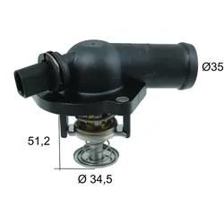 Meat & Doria Thermostat, Kühlmittel 92730 Für Skoda