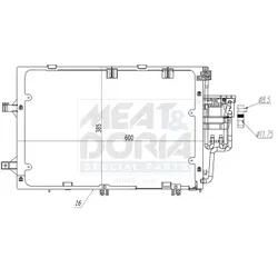 Meat & Doria 991298 Für Opel Gm