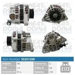 Meat & Doria Generator 55351299 Für Mitsubishi Nissan