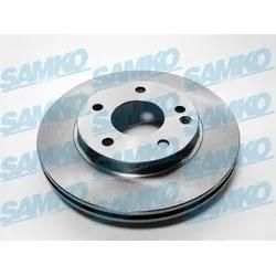SAMKO Bremsscheibe m2591v belüftet 260mm 22mm für Mercedes