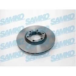 SAMKO Bremsscheibe d1171v belüftet 258mm 22mm für MITSUBISHI