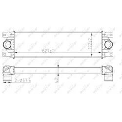 Nrf Ladeluftkühler 30874 Für Renault Trucks
