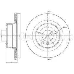 Metelli Bremsscheibe 231014C Belüftet 300Mm 20Mm Für Bmw