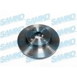 SAMKO Bremsscheibe t2058v belüftet 255mm 20mm für TOYOTA