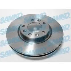 SAMKO Bremsscheibe c1021v belüftet 283mm 26mm für Opel Peugeot Citroën