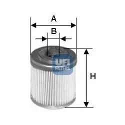 Ufi 2555300 57Mm Für Aprilia Mz